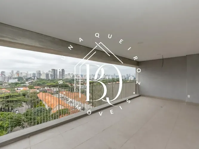 Apartamento à venda em Moema com 149 m², 3 suítes, 2 vagas, varanda gourmet e hall social 