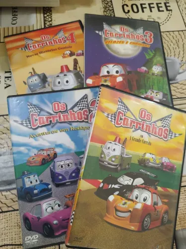 Coleção DVD os carrinhos
