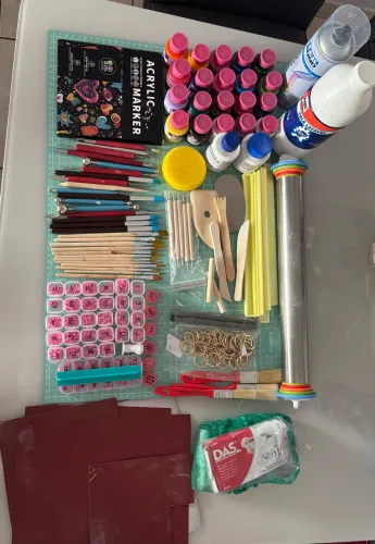 Kit Cerâmica Fria Completo + Ferramentas Profissionais e Tintas