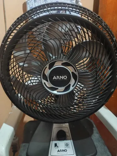 Ventilador turbo Arno 40cm funcionando perfeitamente em ótimo estado tel 9  *