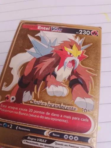 Cartinha de ouro do Entei
