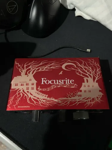 Kit produção musical ou itens separados ( INTERFACE DE ÁUDIO, MICROFONE E FONE