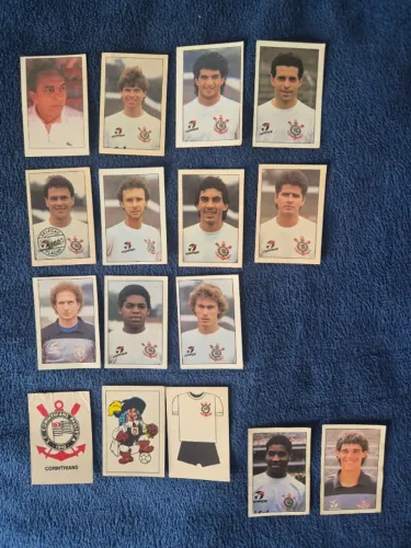Figurinhas Corinthians - Copa União 1987 e 88