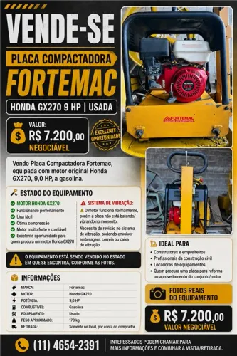 PLACA COMPACTADORA