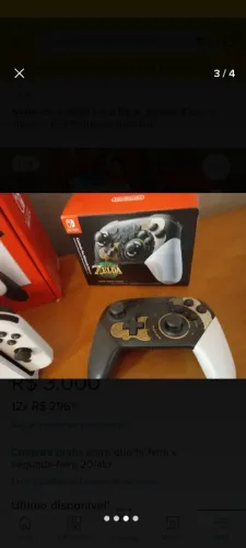 Pro controller Zelda Tears of the Kingdom Nintendo Switch