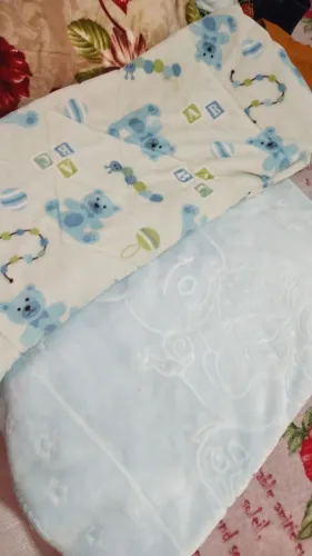 Cobertor e coberdron infantil 