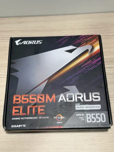 Placa mãe Gamer - B550 AORUS ELITE NOVA!