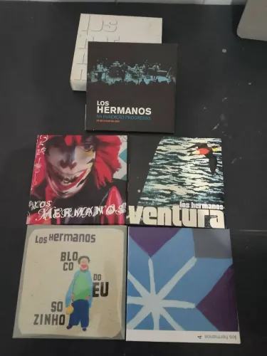 Troco em toca discos Box Los Hermanos
