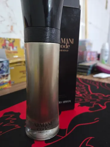 Armani code absolu, raridade descontinuado, lote do ano de lançamento, 75% da volumetria