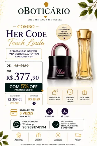 Perfume her code + linda combo