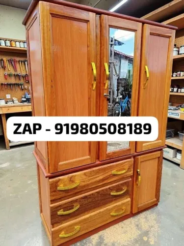 Guarda roupa de solteiro madeira maciça NOVO