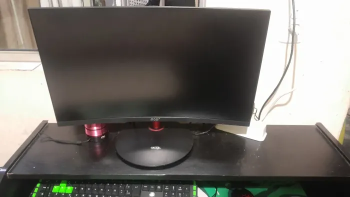 Monitor Gamer Acer Nitro XZ242Q 23,6" Curvo Full HD 144Hz - Com Defeito
