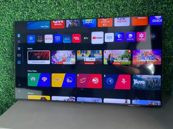Smart tv Samsung 55 polegadas 4k borda infinita Xbox integrado 