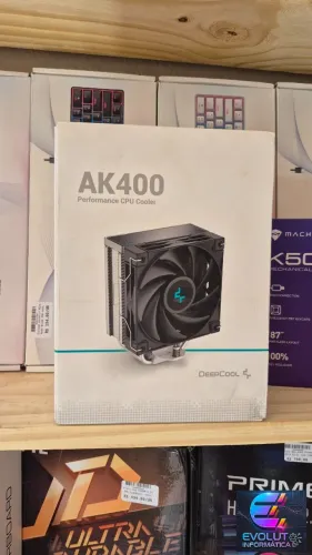 Cooler 120mm DeepCool AK400 AMD e Intel novo com garantia!