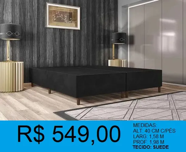 BASE BOX QUEEN = PRONTA ENTREGA PREÇO FIXO R$29,00