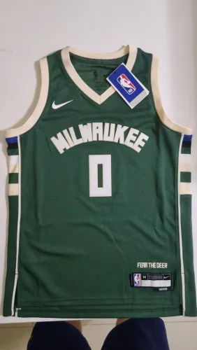 Camisa Damian Lillard Milwaukee Bucks - Icon Edition