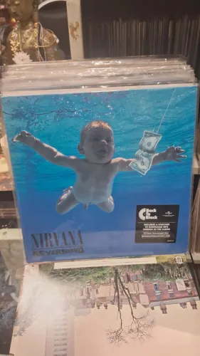 Lp disco de vinil Nirvana álbum "Nevermind" lacrado 