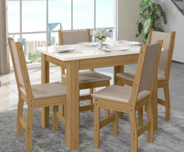 Conjunto de jantar ( 100% MDF)