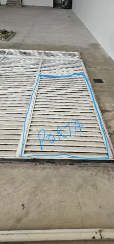 Portão para galpão 