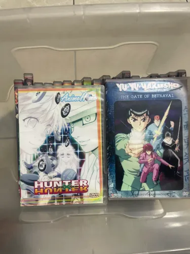 DVDs yu yu hakusho - death note - hunterxhunter de anime vendo por valor simbólico