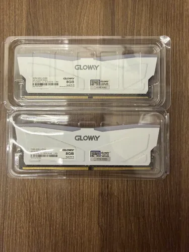 Memória RAM Gloway Brancas + RGB 