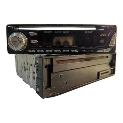 Som automotivo universal cd player rádio JVC KD G309ur