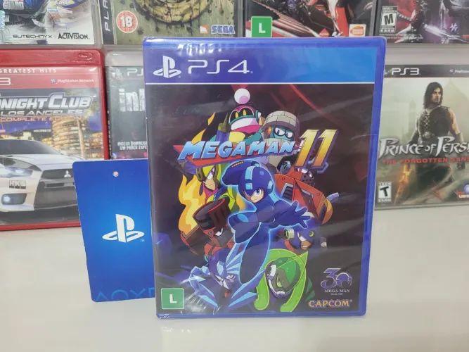 Mega Man 11 PS4 - CD Original Mídia Física