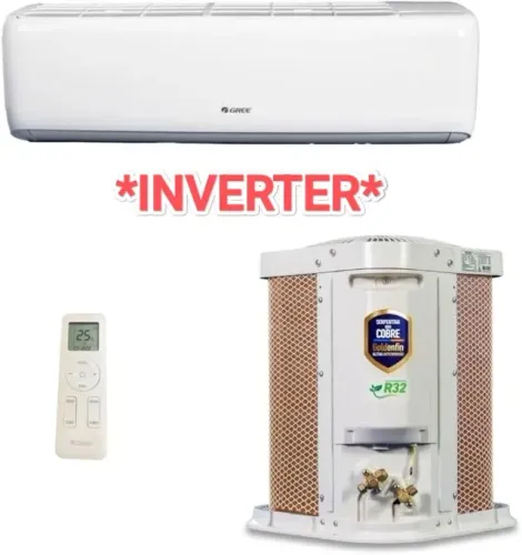 Ar Split Gree INVERTER 12000 BTUs+ Novo + nota + Cartão 12x