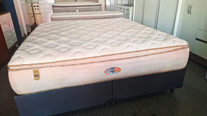 Cama box super king colchão simons molas ensacadas