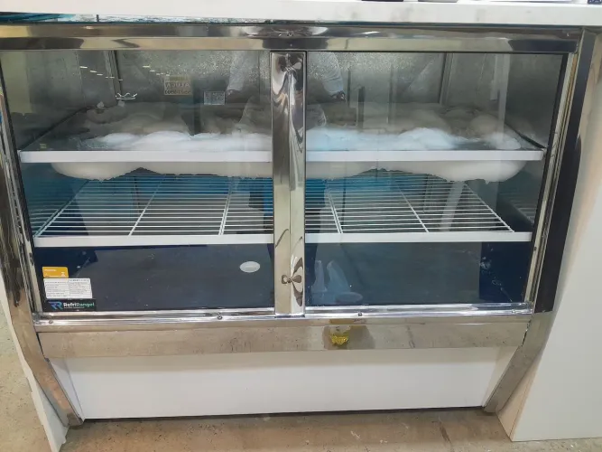 Refrigerador horizontal 220v seminovo