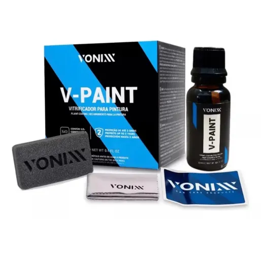 V Paint Vitrificador Pintura Automotiva Vpaint 20ml Vonixx