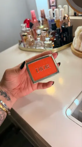 blush dior rosy glow na cor poppy coral 061