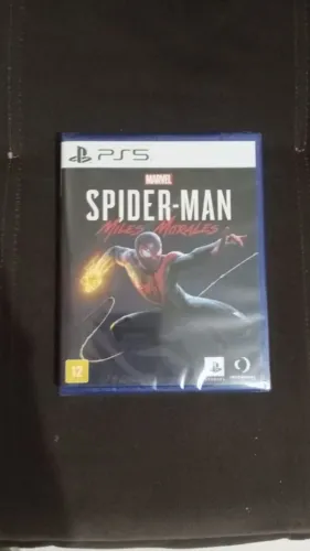 JOGO PS5 SPIDERMAN MILES MORALES NOVO
