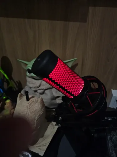 MICROFONE PROFISSIONAL HYPER QUADCA +BRAÇO ARTICULADO 