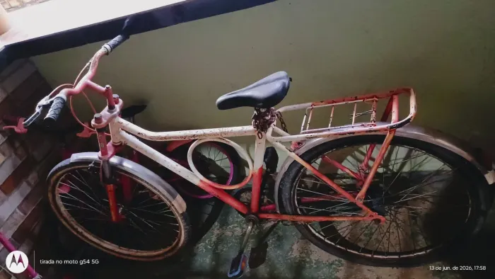 bicicleta de passeio Monark antiga