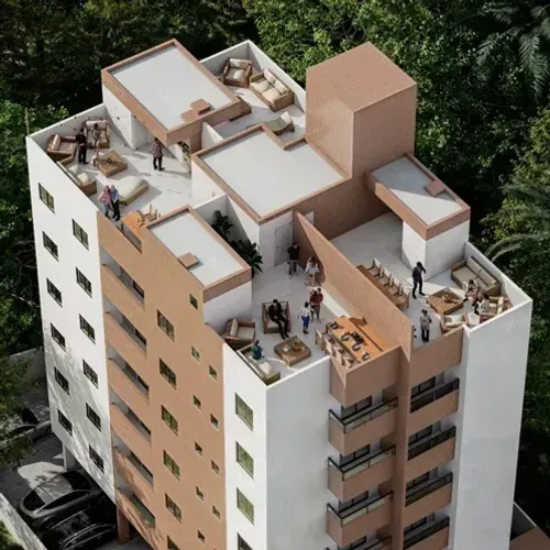 Apartamento para vender no Bairro do cristo 2 quartos 1 suíte varanda