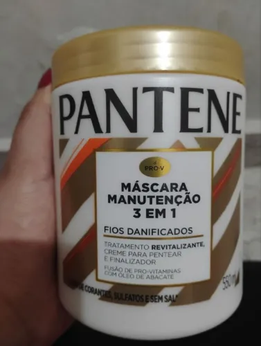 Máscara capilar Pantene 550ml Boa Viagem
