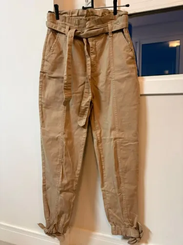 Calça Jeans Bege