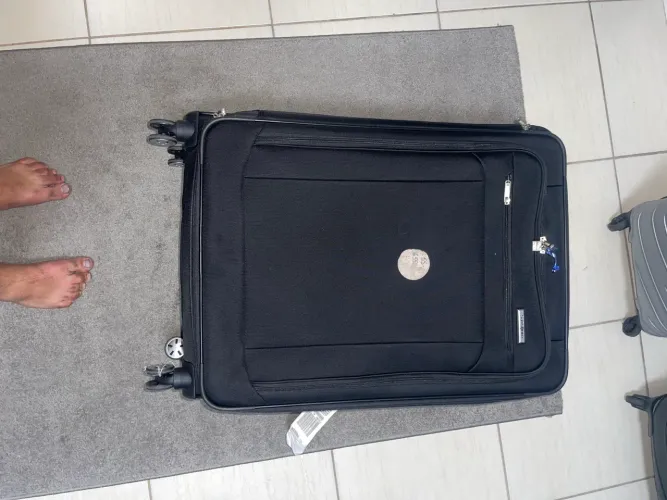 Mala samsonite extra large preta