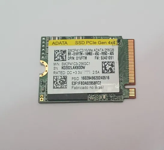HD SSD ADATA NVMe M.2 2230 256GB PCIe Gen4 - Dell