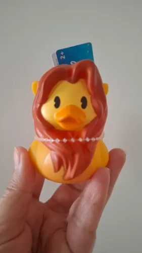 Patinho de borracha Simba