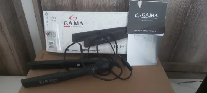Chapinha Prancha Gama Italy Eleganza Infinity One 220 graus - Bivolt