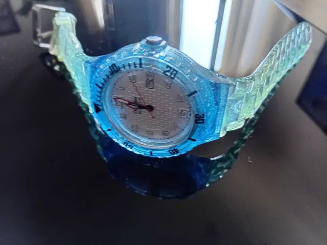 Relógio champion de época troca pulseira
