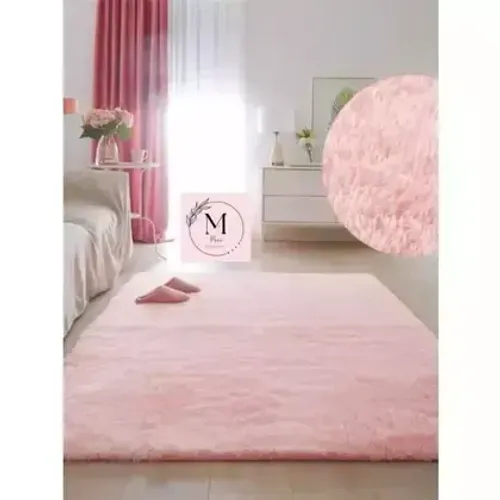 Tapete 1,50x1,00 Retangular Rosa