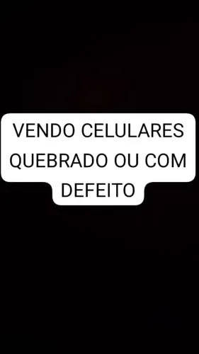 Vendo celulares com defeito ou danificados