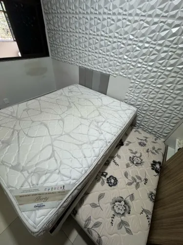 Cama de Casal Ortobom Liberty com Cama Auxiliar + Colchões