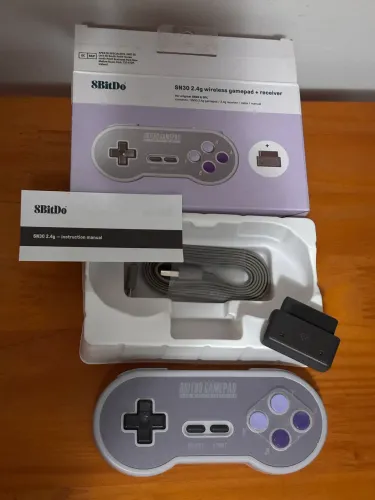 Controle 8bitdo original Super Nintendo