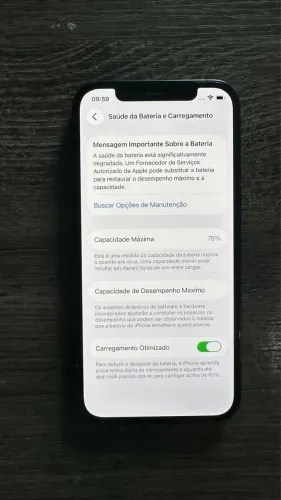 iPhone 12 64GB Preto | Face ID OK | Película Privacidade