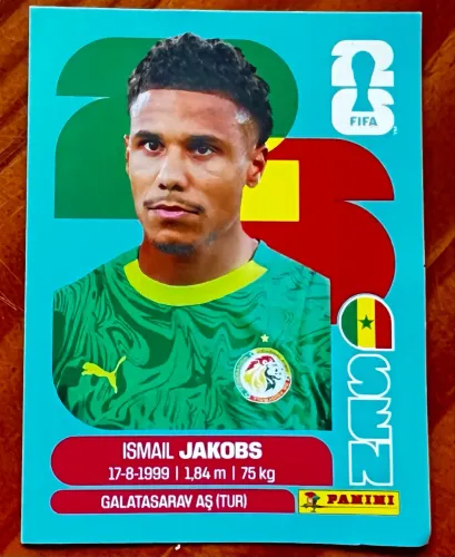 Figurinha da copa SEN 6 ?