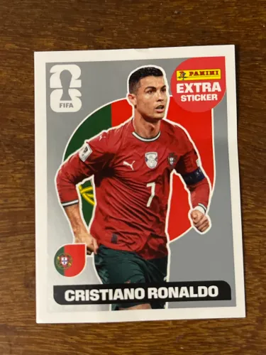 Figurinha Cristiano Ronaldo de Prata 2026